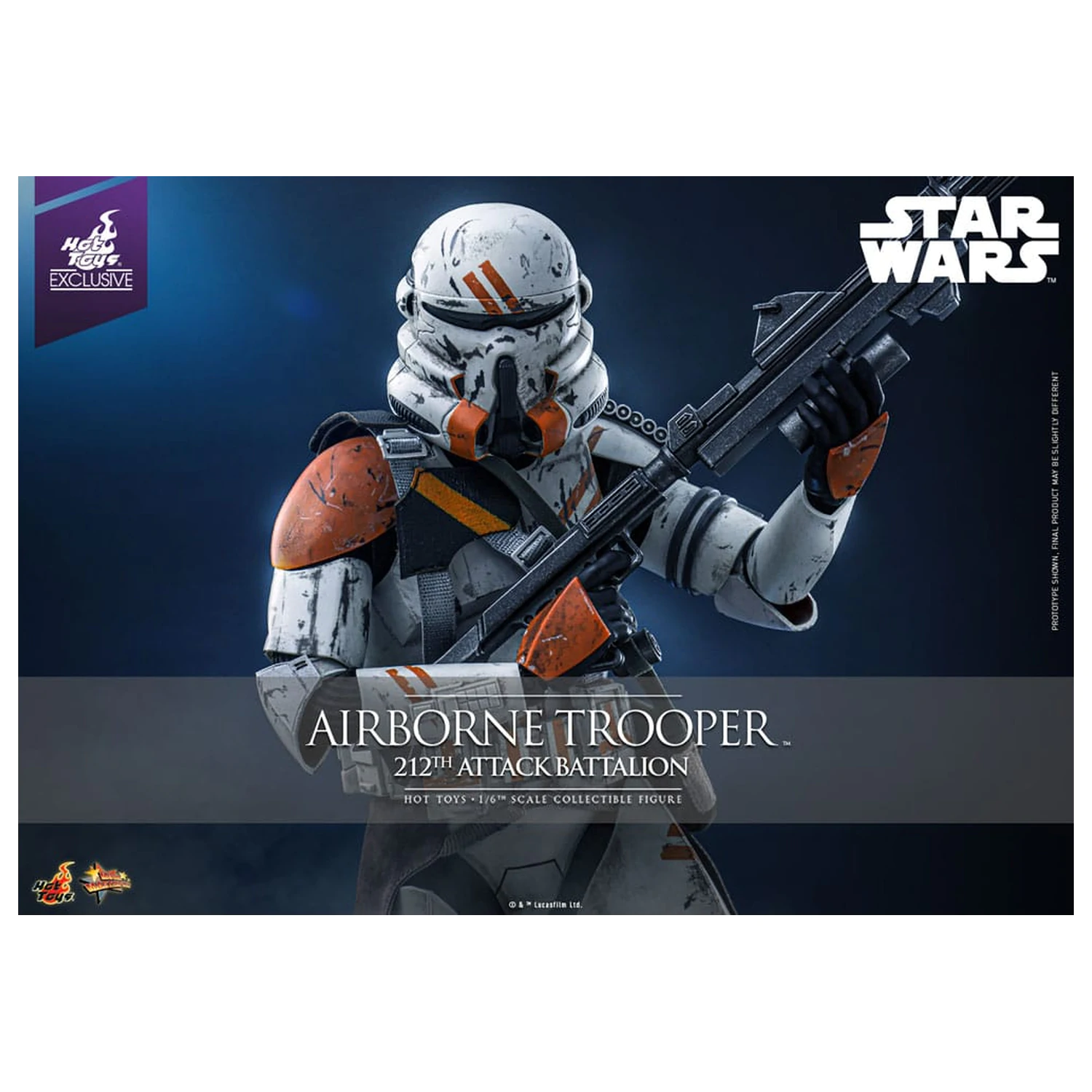 Star Wars: Episode III - Revenge of the Sith 1/6 Airborne Trooper (212th Attack Battalion) akciófigura 30 cm termékfotó