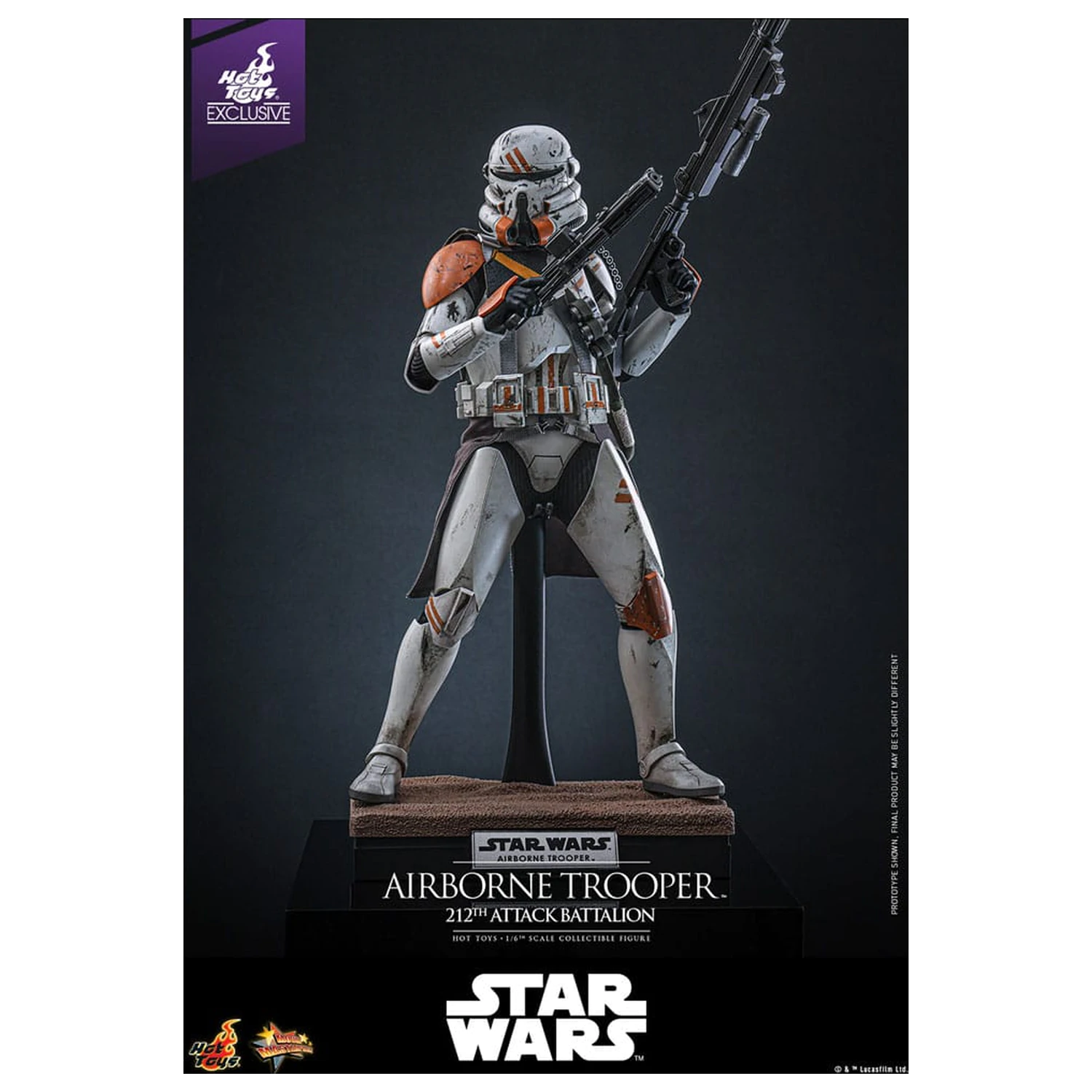 Star Wars: Episode III - Revenge of the Sith 1/6 Airborne Trooper (212th Attack Battalion) akciófigura 30 cm termékfotó