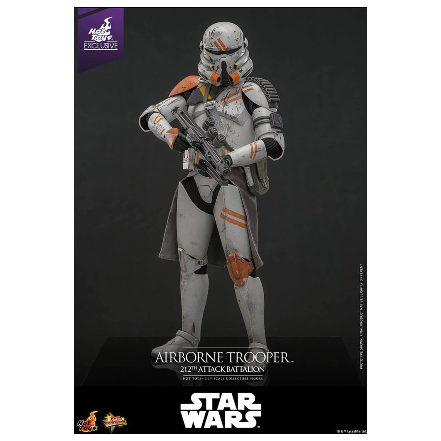 Star Wars: Episode III - Revenge of the Sith 1/6 Airborne Trooper (212th Attack Battalion) akciófigura 30 cm termékfotó