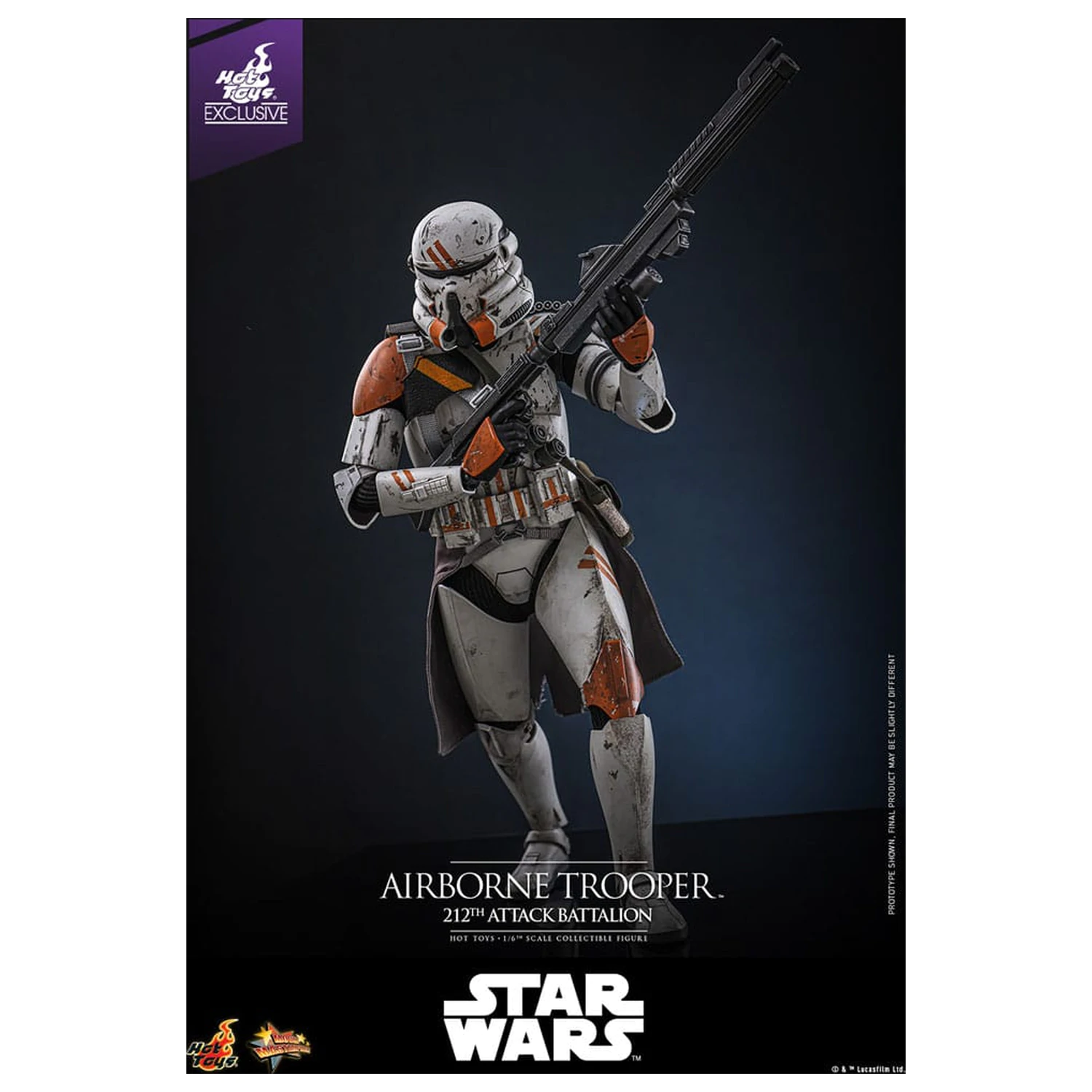 Star Wars: Episode III - Revenge of the Sith 1/6 Airborne Trooper (212th Attack Battalion) akciófigura 30 cm termékfotó