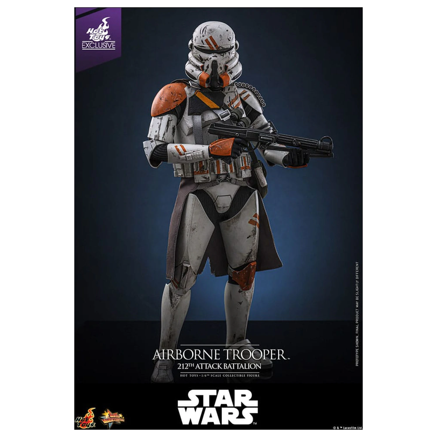 Star Wars: Episode III - Revenge of the Sith 1/6 Airborne Trooper (212th Attack Battalion) akciófigura 30 cm termékfotó