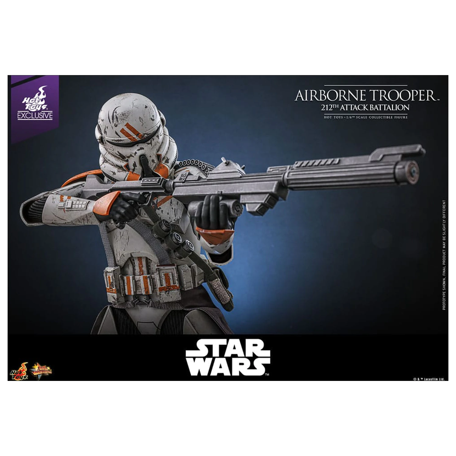 Star Wars: Episode III - Revenge of the Sith 1/6 Airborne Trooper (212th Attack Battalion) akciófigura 30 cm termékfotó