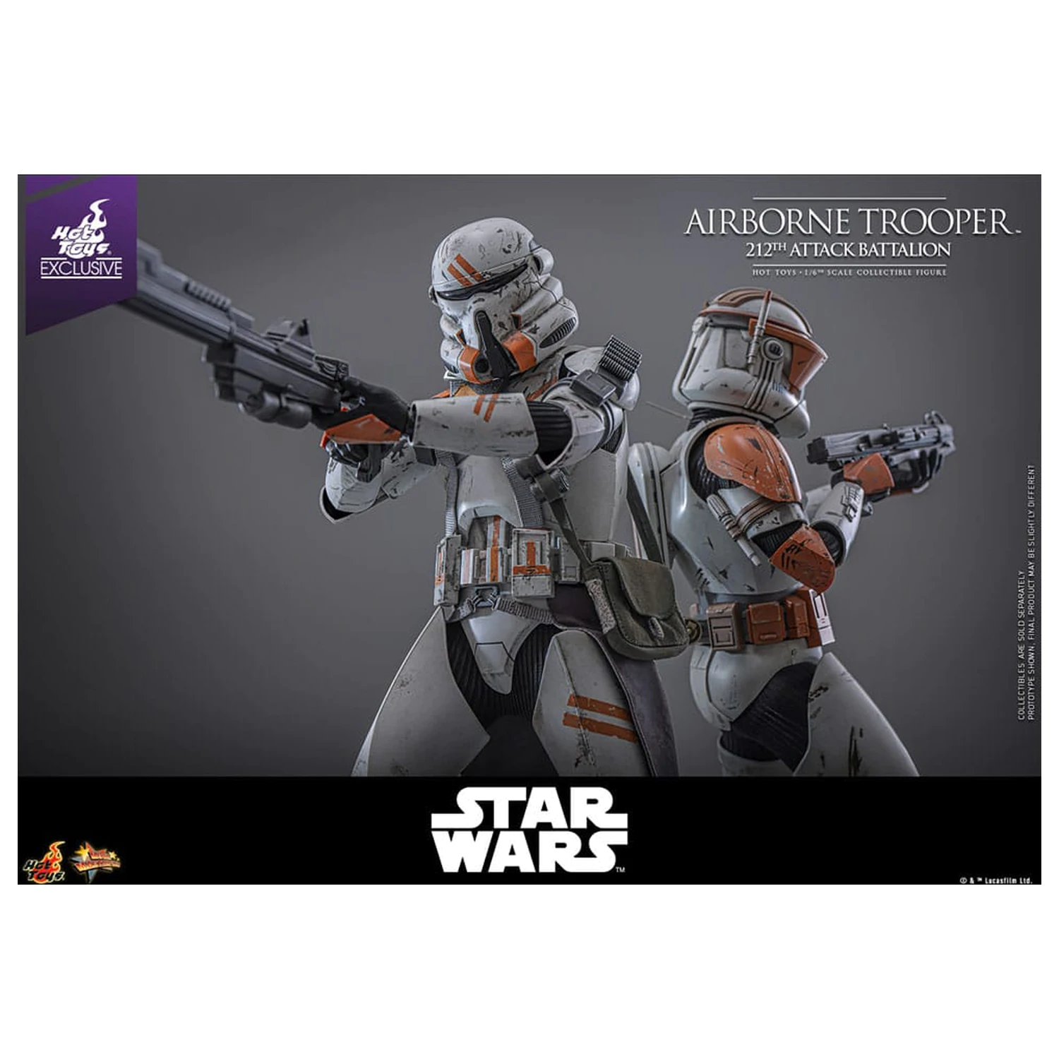 Star Wars: Episode III - Revenge of the Sith 1/6 Airborne Trooper (212th Attack Battalion) akciófigura 30 cm termékfotó