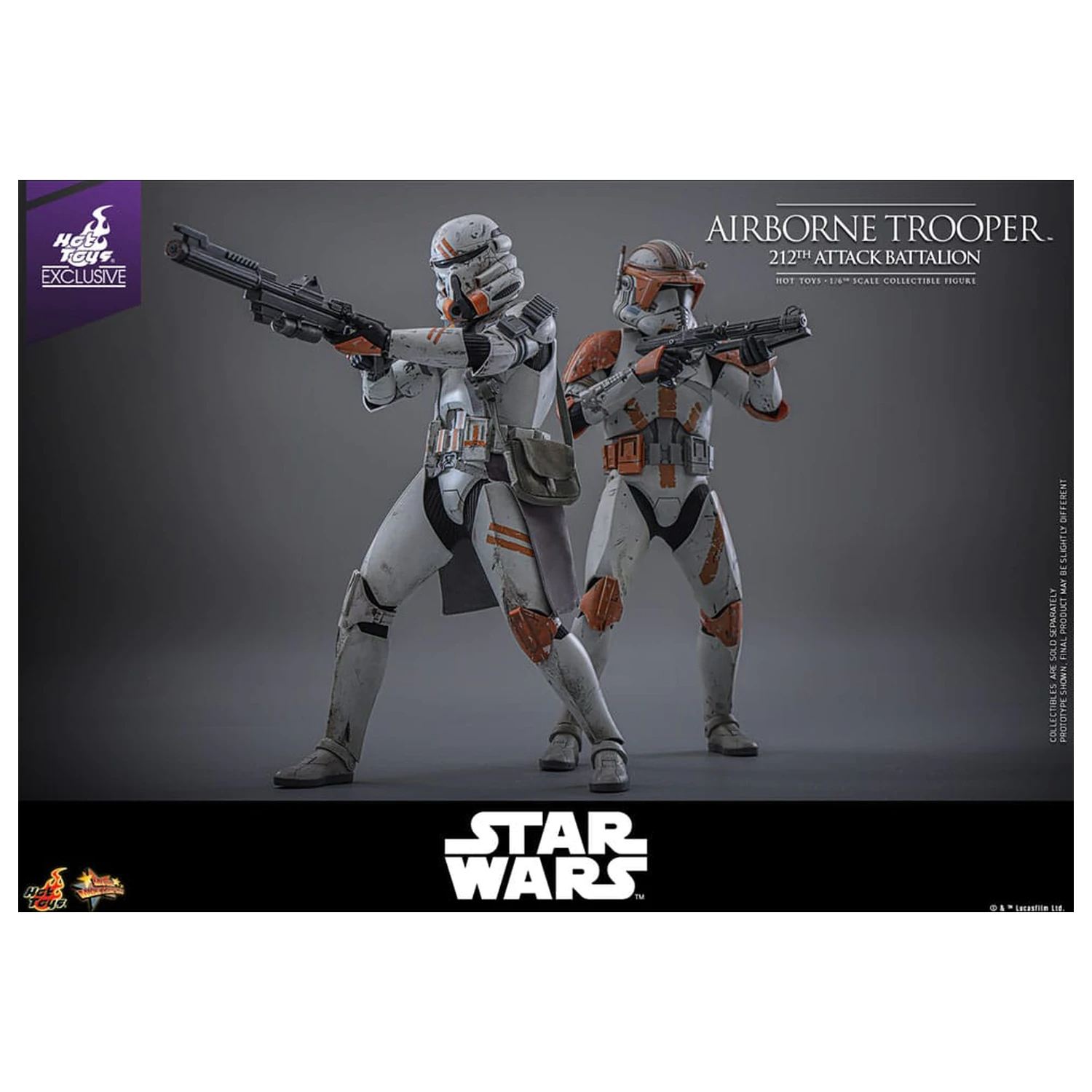 Star Wars: Episode III - Revenge of the Sith 1/6 Airborne Trooper (212th Attack Battalion) akciófigura 30 cm termékfotó