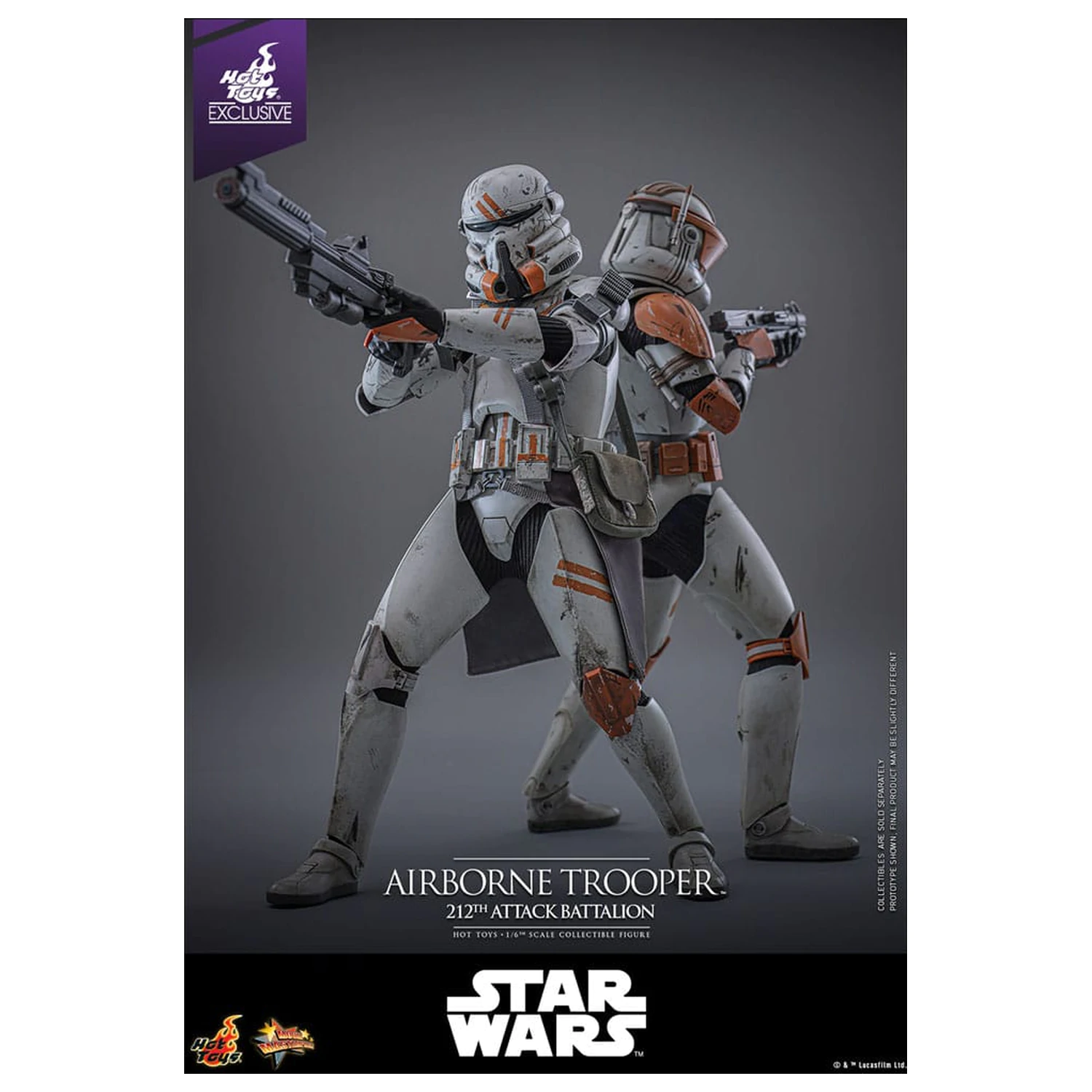 Star Wars: Episode III - Revenge of the Sith 1/6 Airborne Trooper (212th Attack Battalion) akciófigura 30 cm termékfotó