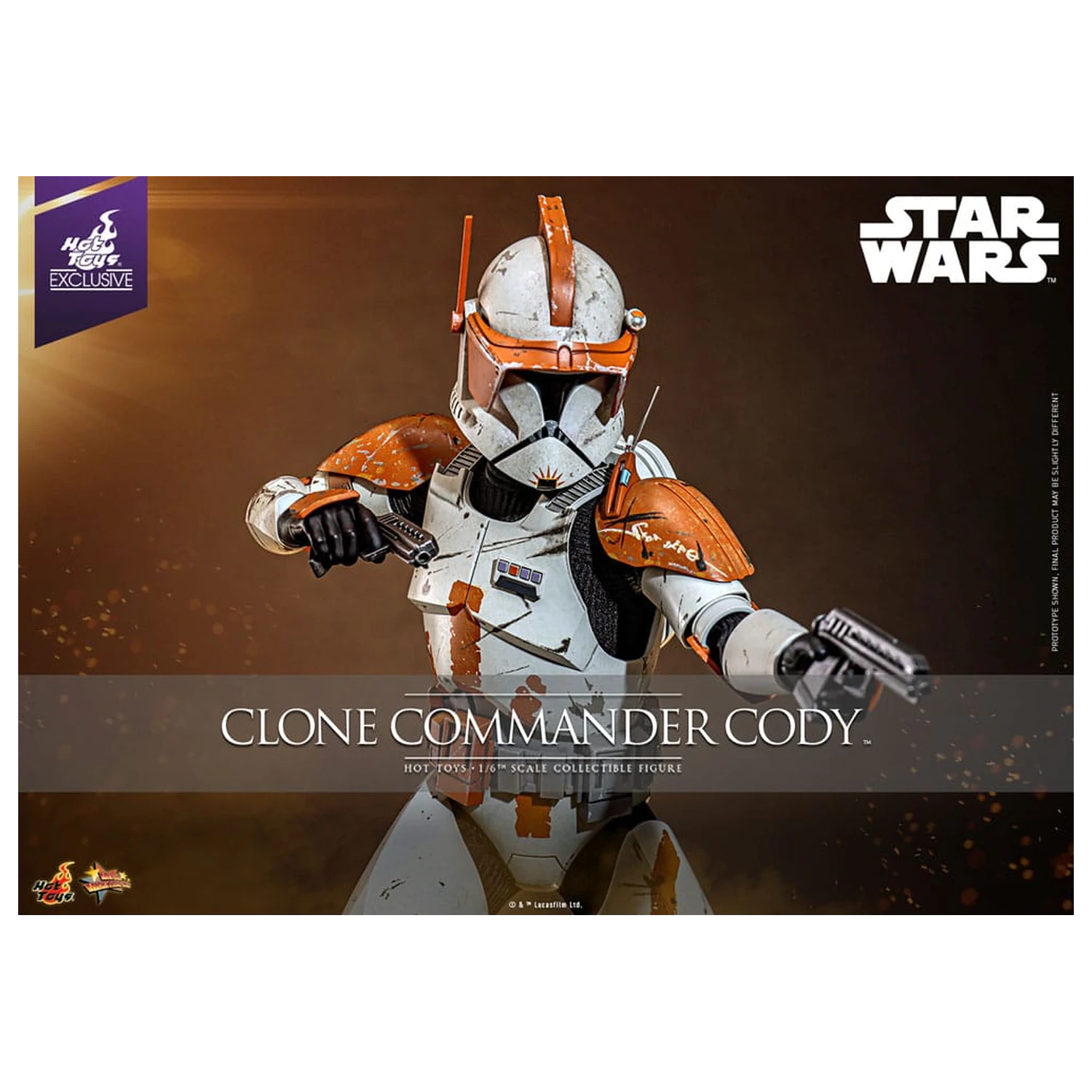 Star Wars: Episode III - Revenge of the Sith 1/6 Clone Commander Cody akciófigura 30 cm termékfotó