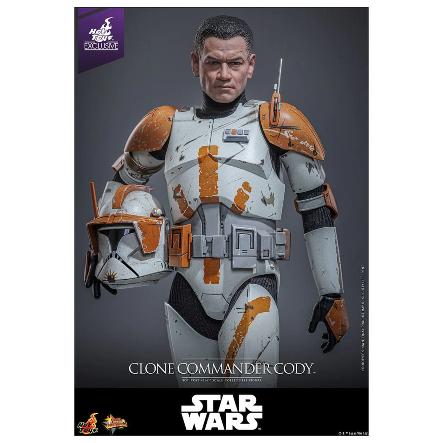 Star Wars: Episode III - Revenge of the Sith 1/6 Clone Commander Cody akciófigura 30 cm termékfotó