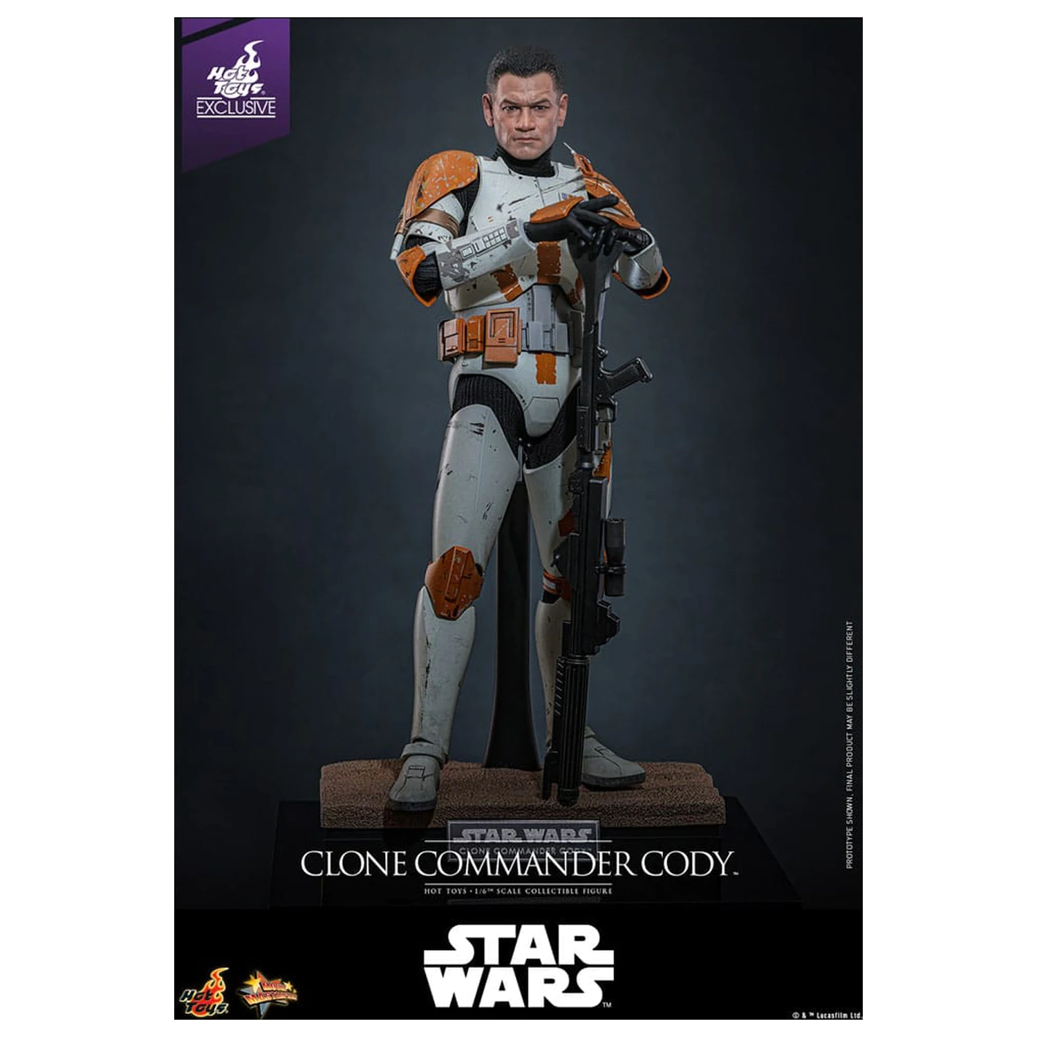 Star Wars: Episode III - Revenge of the Sith 1/6 Clone Commander Cody akciófigura 30 cm termékfotó
