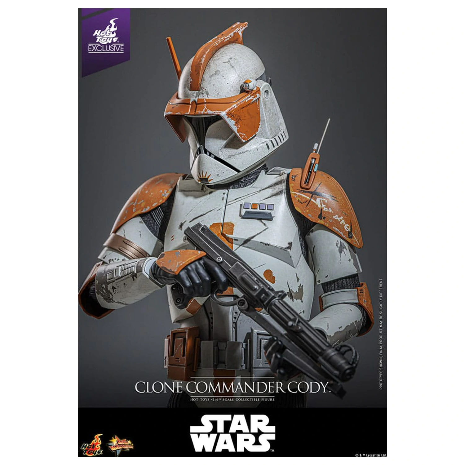 Star Wars: Episode III - Revenge of the Sith 1/6 Clone Commander Cody akciófigura 30 cm termékfotó