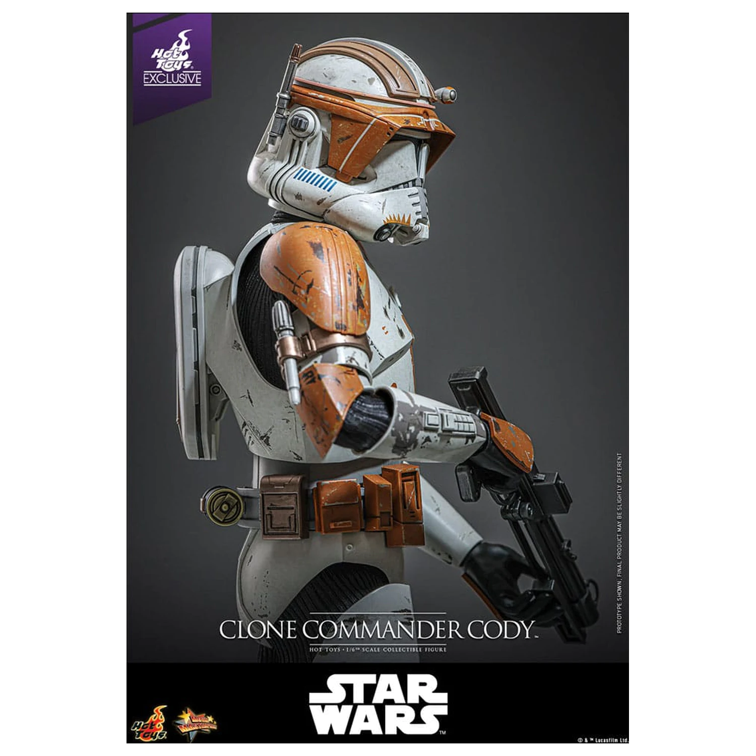 Star Wars: Episode III - Revenge of the Sith 1/6 Clone Commander Cody akciófigura 30 cm termékfotó