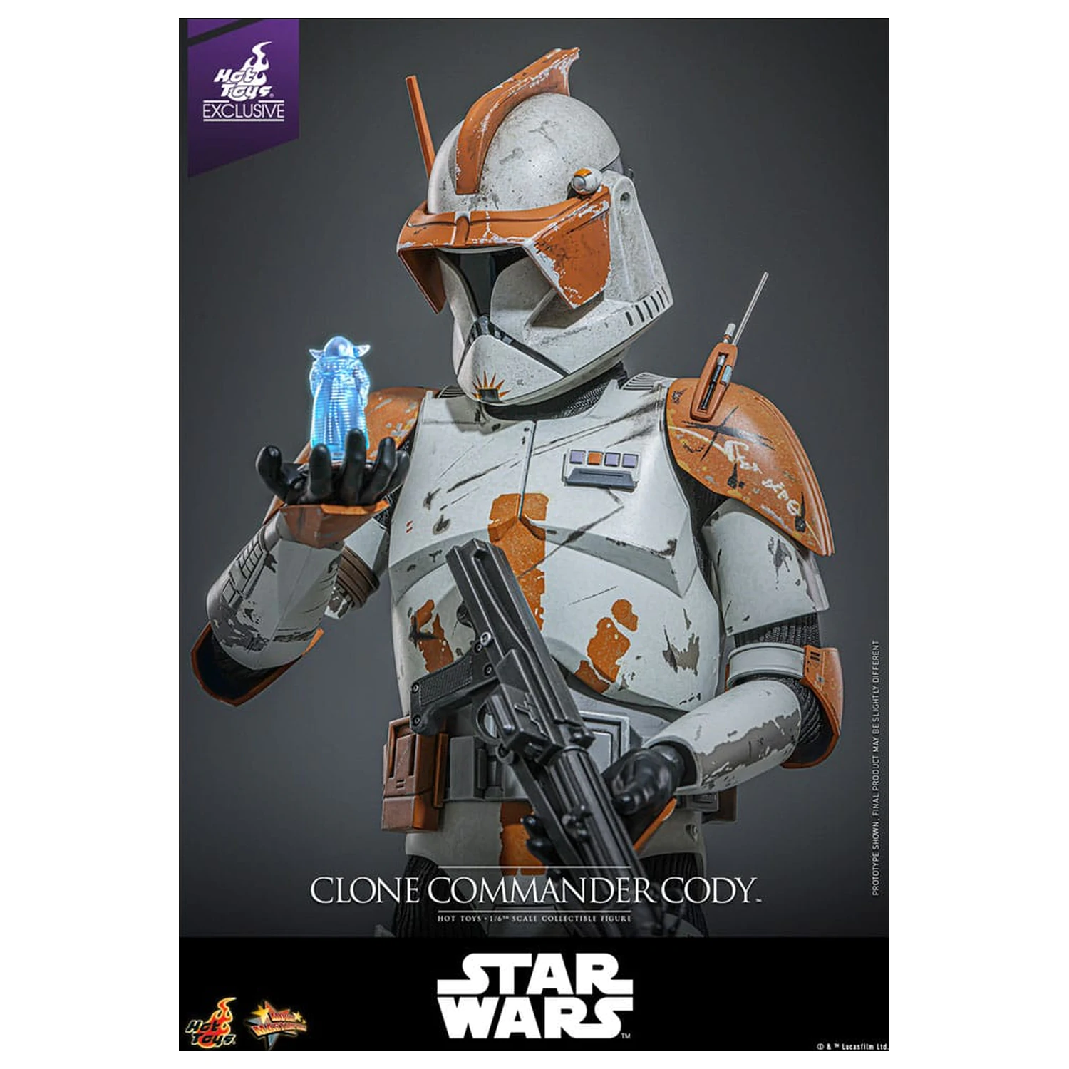 Star Wars: Episode III - Revenge of the Sith 1/6 Clone Commander Cody akciófigura 30 cm termékfotó