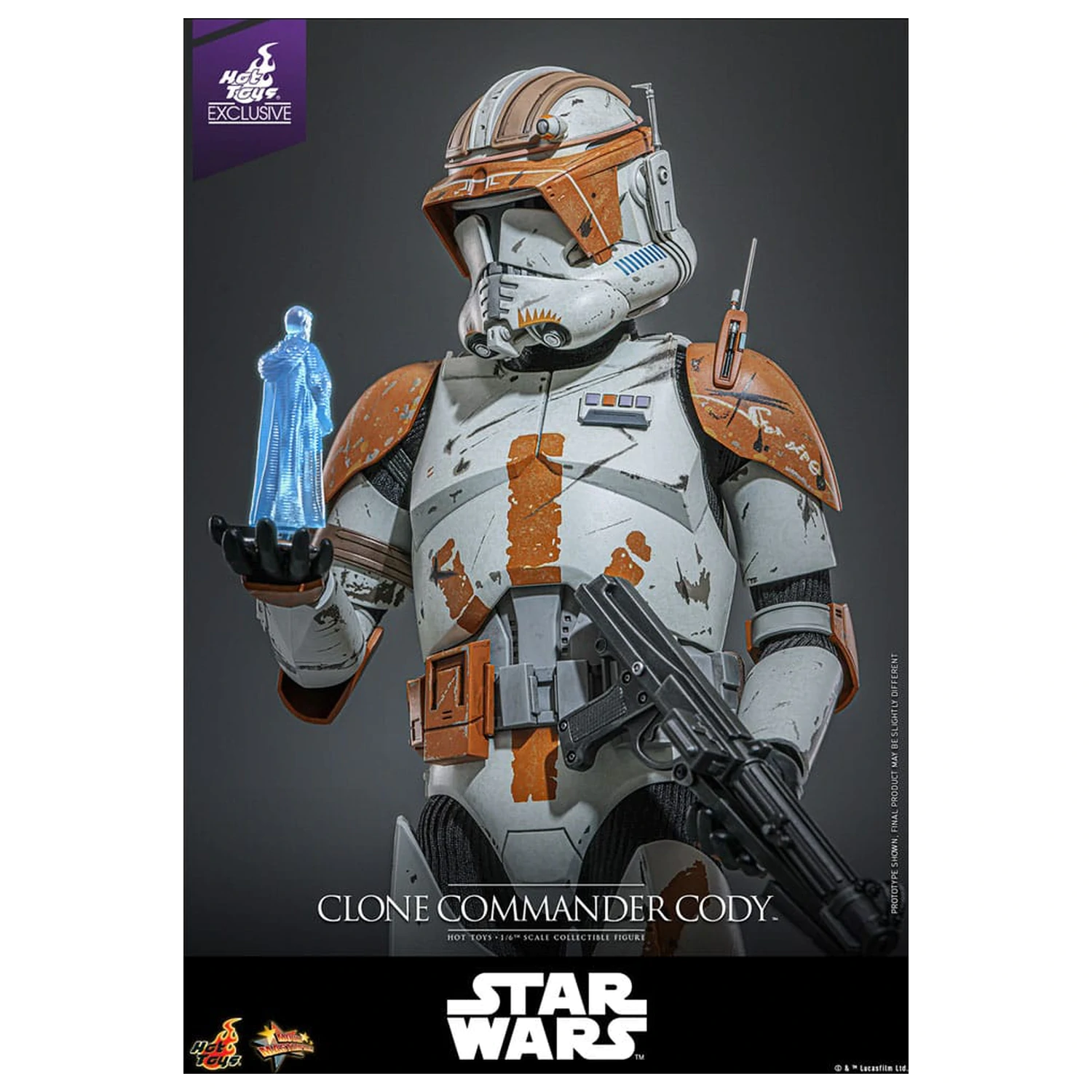 Star Wars: Episode III - Revenge of the Sith 1/6 Clone Commander Cody akciófigura 30 cm termékfotó