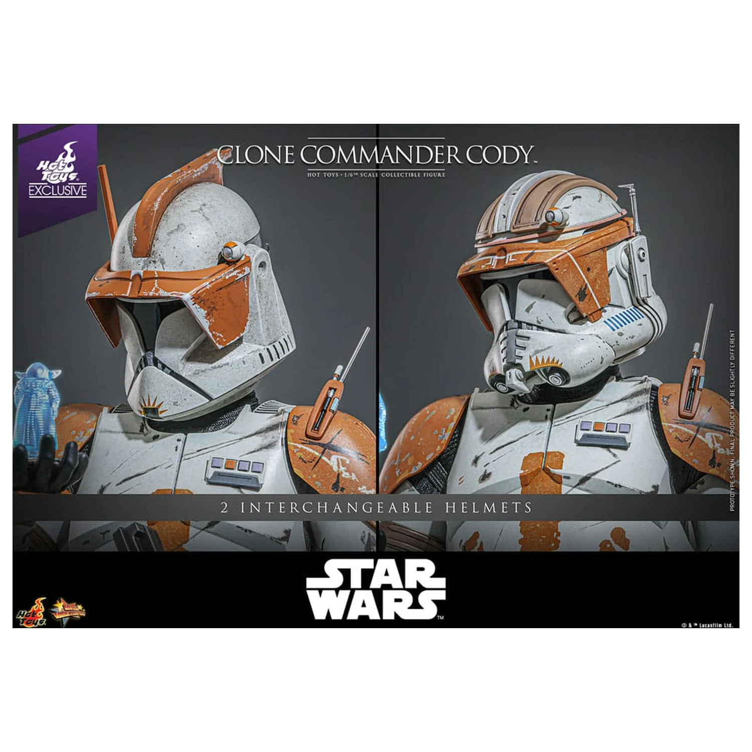 Star Wars: Episode III - Revenge of the Sith 1/6 Clone Commander Cody akciófigura 30 cm termékfotó
