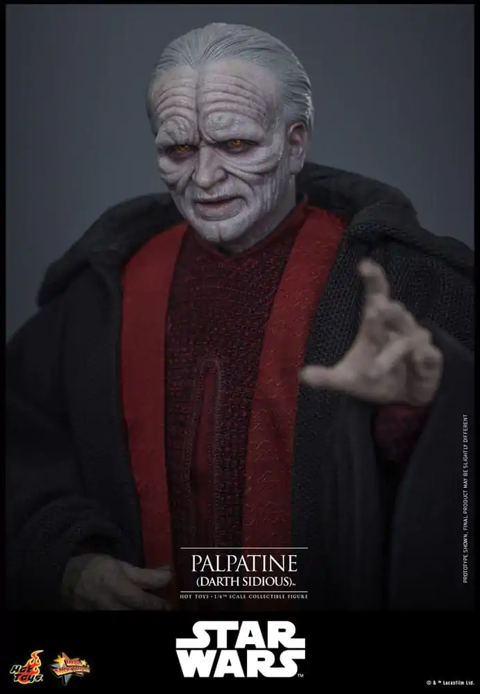Star Wars: Episode III - Revenge of the Sith 1/6 Palpatine (Darth Sidious) akciófigura 29 cm termékfotó