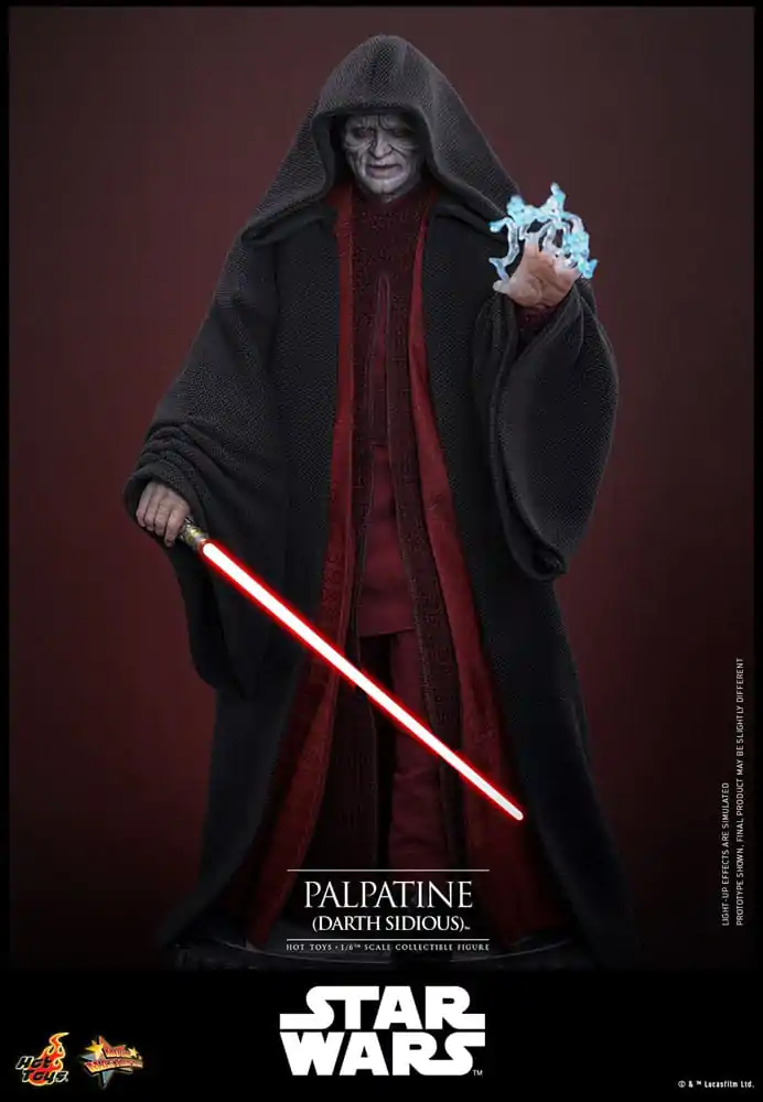 Star Wars: Episode III - Revenge of the Sith 1/6 Palpatine (Darth Sidious) akciófigura 29 cm termékfotó