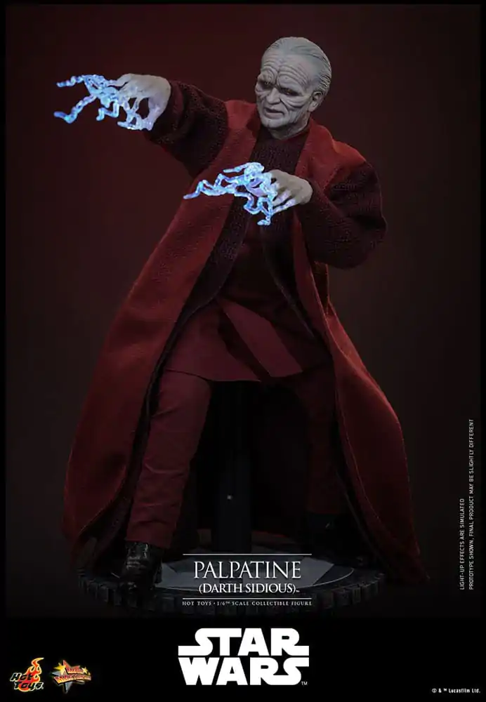 Star Wars: Episode III - Revenge of the Sith 1/6 Palpatine (Darth Sidious) akciófigura 29 cm termékfotó
