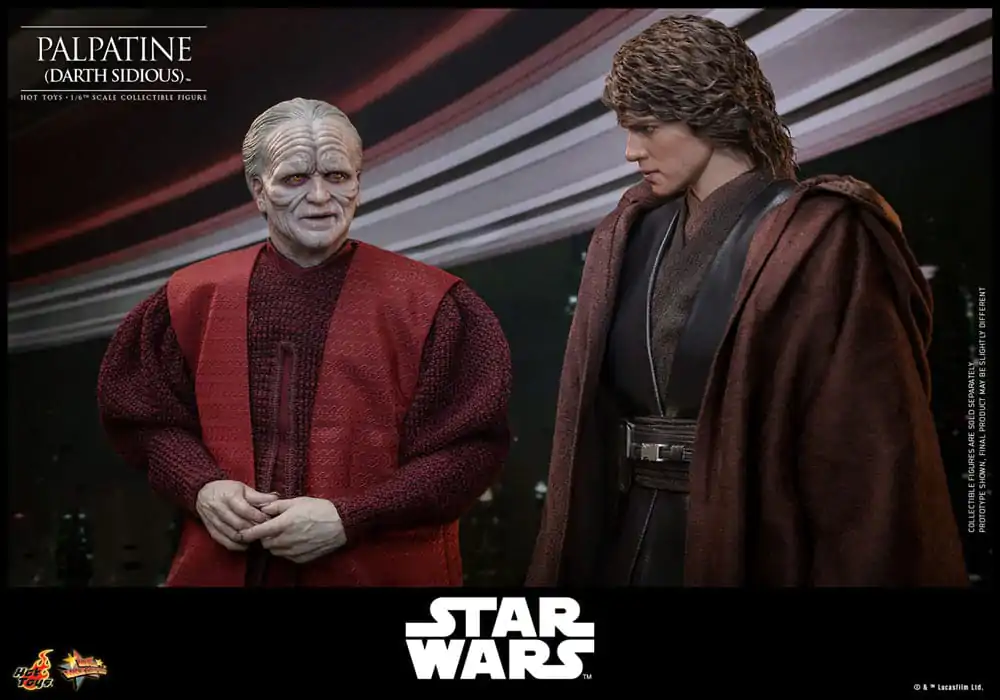 Star Wars: Episode III - Revenge of the Sith 1/6 Palpatine (Darth Sidious) akciófigura 29 cm termékfotó