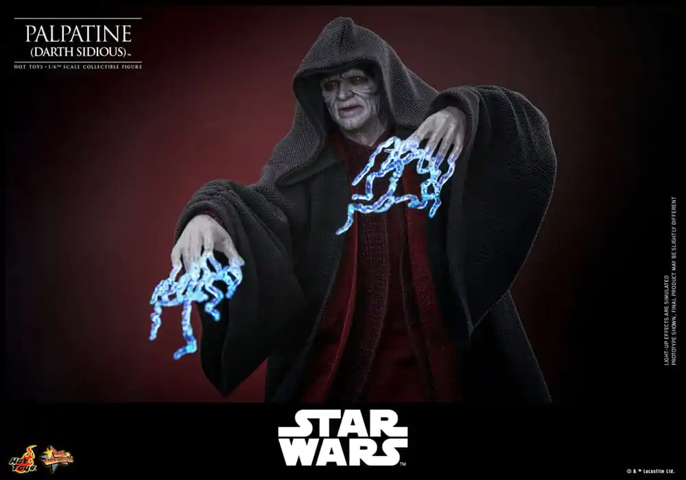 Star Wars: Episode III - Revenge of the Sith 1/6 Palpatine (Darth Sidious) akciófigura 29 cm termékfotó