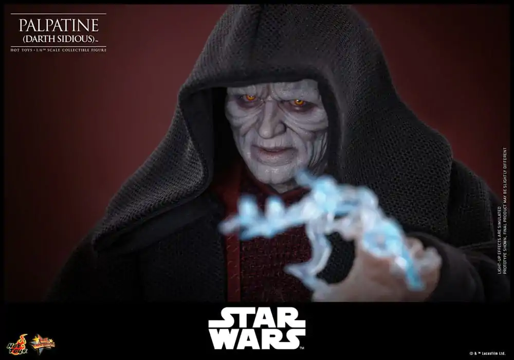 Star Wars: Episode III - Revenge of the Sith 1/6 Palpatine (Darth Sidious) akciófigura 29 cm termékfotó
