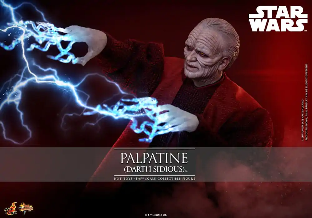 Star Wars: Episode III - Revenge of the Sith 1/6 Palpatine (Darth Sidious) akciófigura 29 cm termékfotó