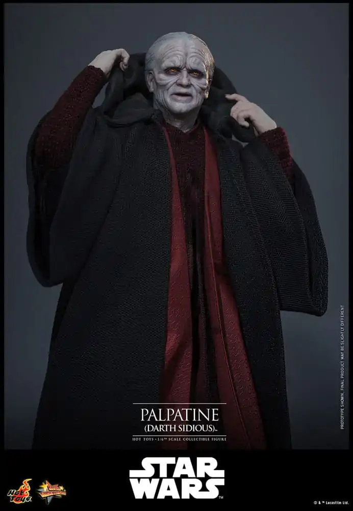 Star Wars: Episode III - Revenge of the Sith 1/6 Palpatine (Darth Sidious) akciófigura 29 cm termékfotó
