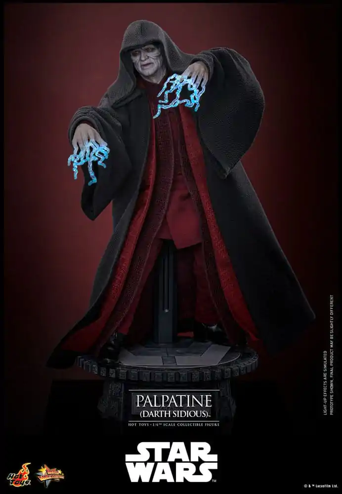 Star Wars: Episode III - Revenge of the Sith 1/6 Palpatine (Darth Sidious) akciófigura 29 cm termékfotó