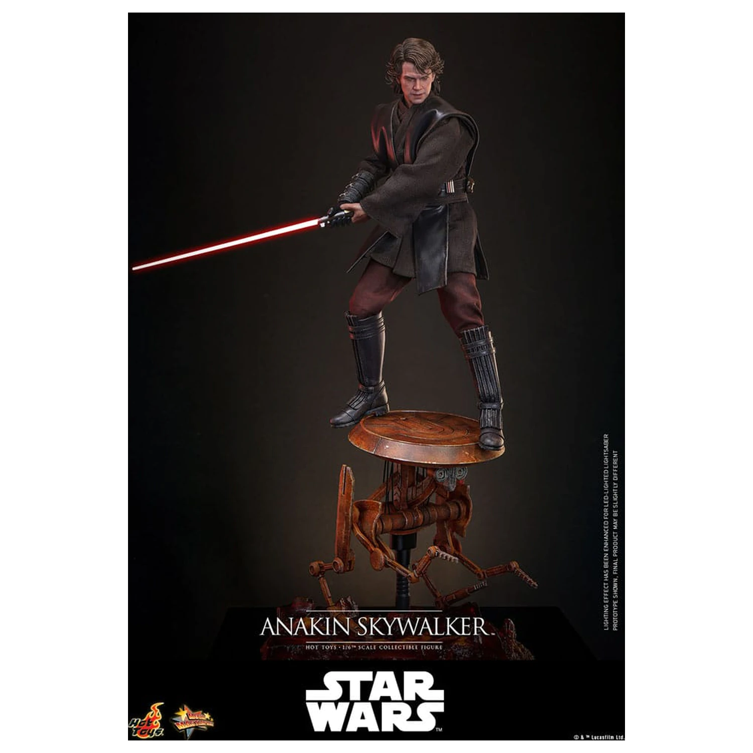 Star Wars: Episode III - Revenge of the Sith Movie Masterpiece 1/6 Anakin Skywalker akciófigura 31 cm termékfotó