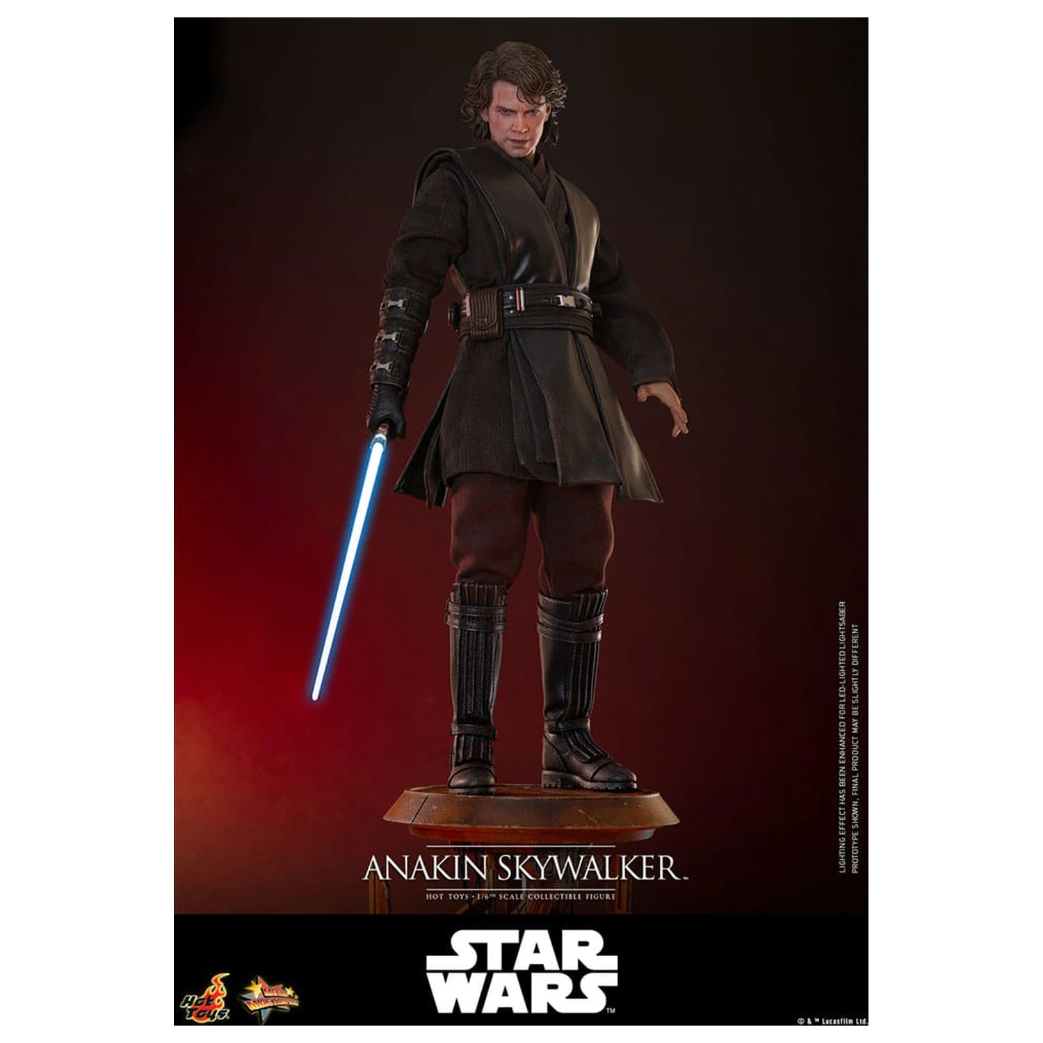 Star Wars: Episode III - Revenge of the Sith Movie Masterpiece 1/6 Anakin Skywalker akciófigura 31 cm termékfotó