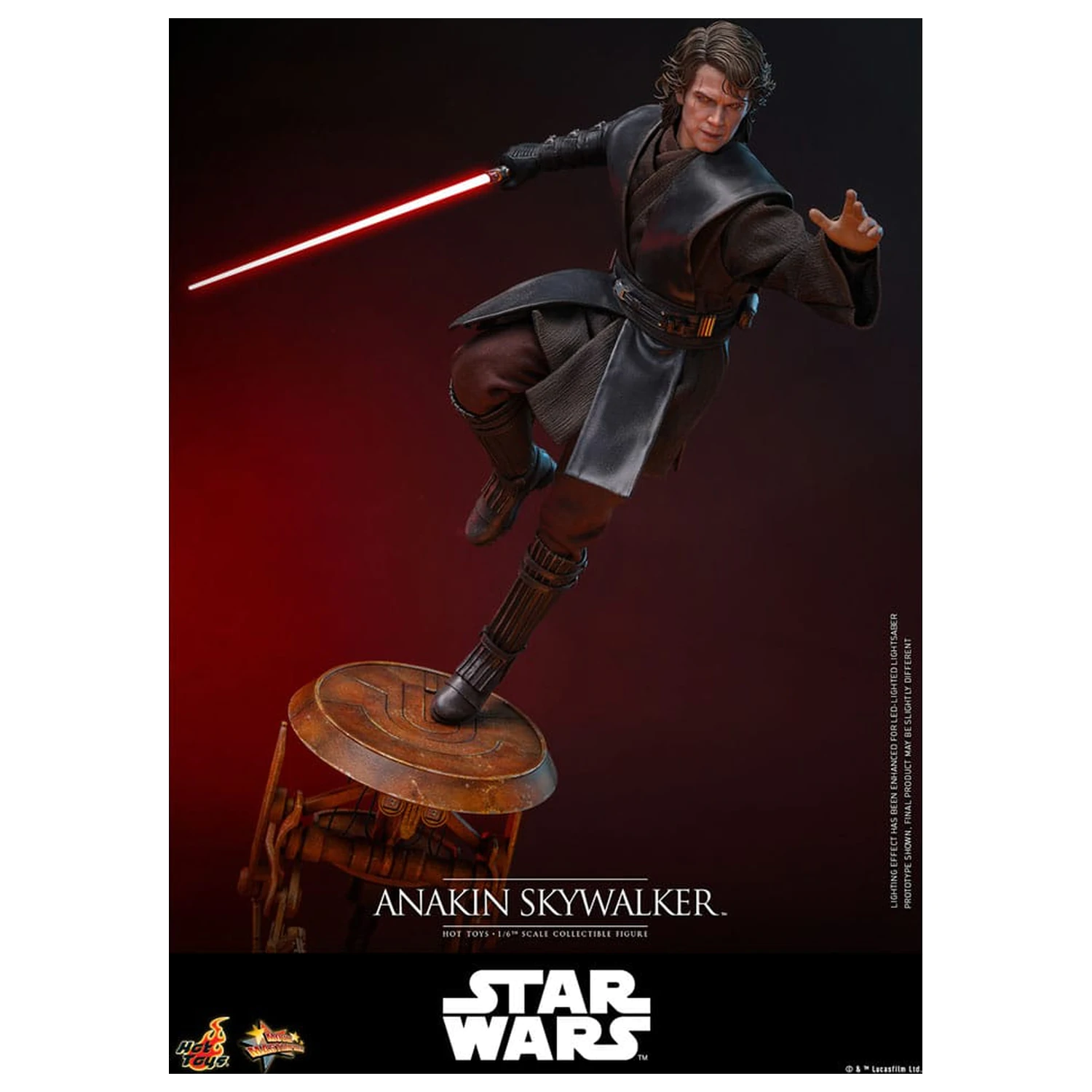 Star Wars: Episode III - Revenge of the Sith Movie Masterpiece 1/6 Anakin Skywalker akciófigura 31 cm termékfotó