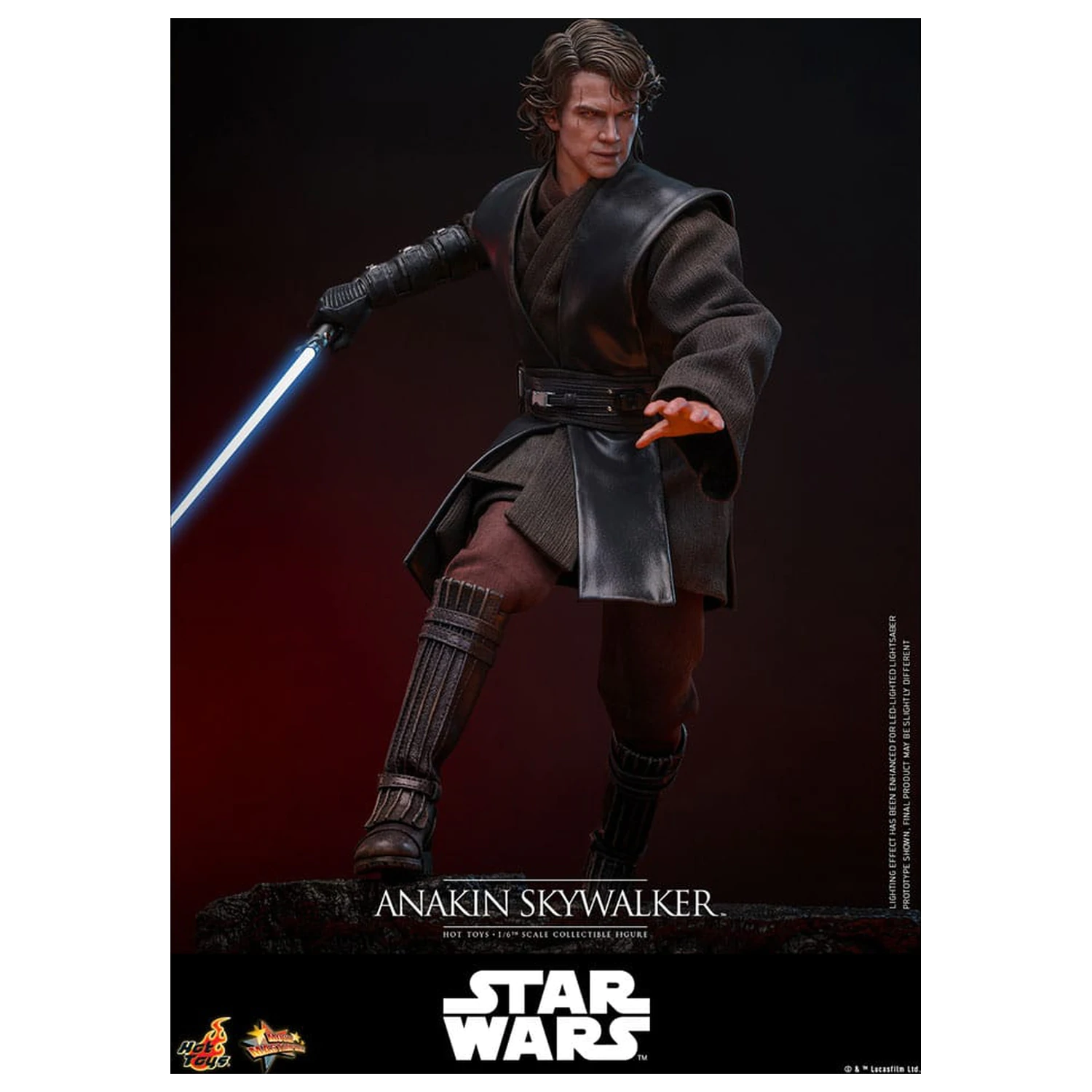 Star Wars: Episode III - Revenge of the Sith Movie Masterpiece 1/6 Anakin Skywalker akciófigura 31 cm termékfotó
