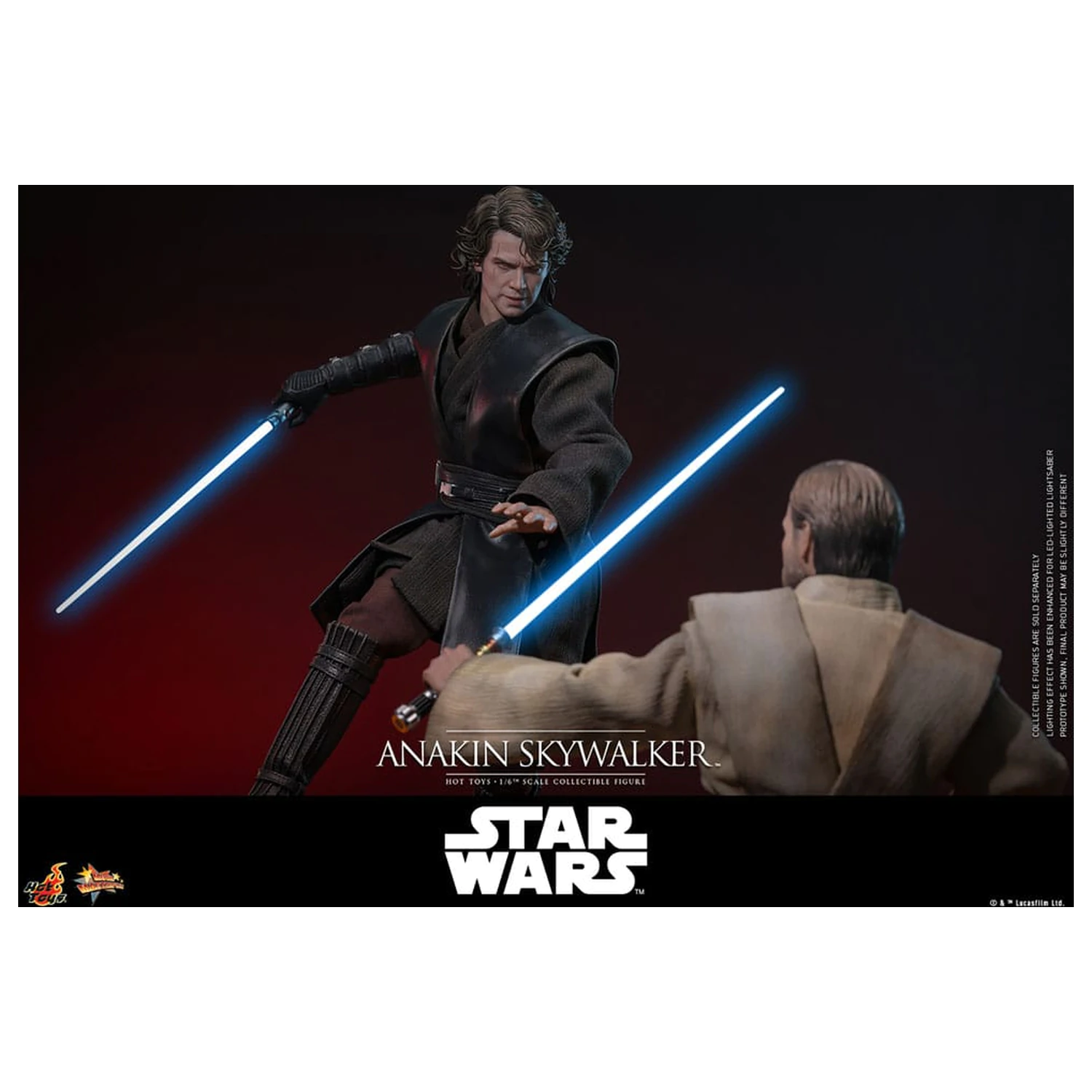 Star Wars: Episode III - Revenge of the Sith Movie Masterpiece 1/6 Anakin Skywalker akciófigura 31 cm termékfotó
