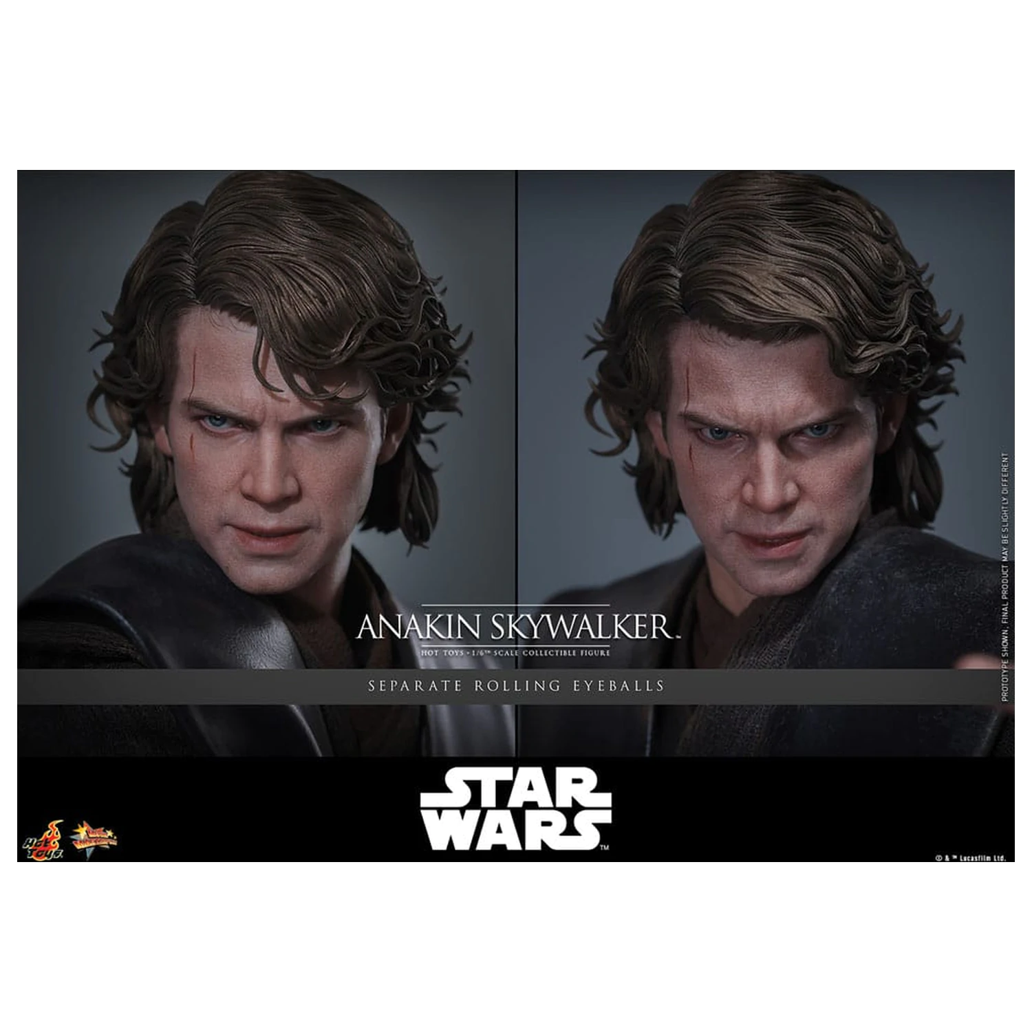 Star Wars: Episode III - Revenge of the Sith Movie Masterpiece 1/6 Anakin Skywalker akciófigura 31 cm termékfotó