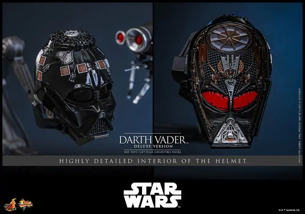 Star Wars: Episode III - Revenge of the Sith Movie Masterpiece 1/6 Darth Vader (Deluxe Version) akciófigura 35 cm termékfotó