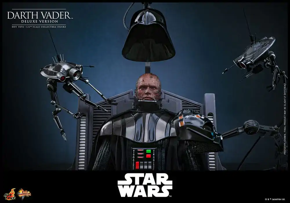 Star Wars: Episode III - Revenge of the Sith Movie Masterpiece 1/6 Darth Vader (Deluxe Version) akciófigura 35 cm termékfotó
