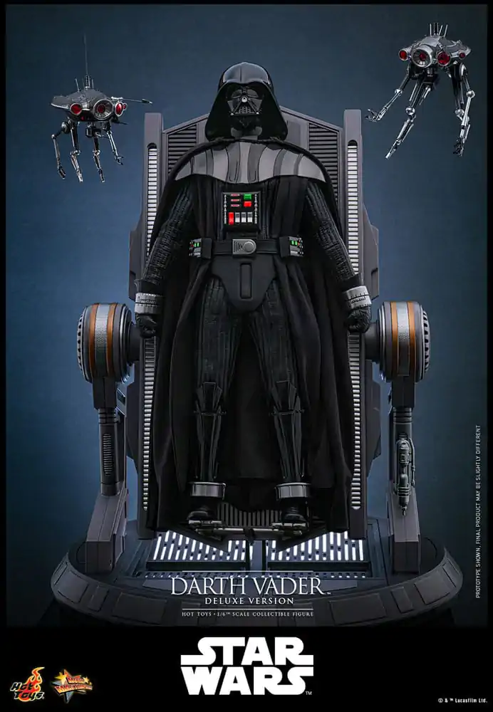 Star Wars: Episode III - Revenge of the Sith Movie Masterpiece 1/6 Darth Vader (Deluxe Version) akciófigura 35 cm termékfotó