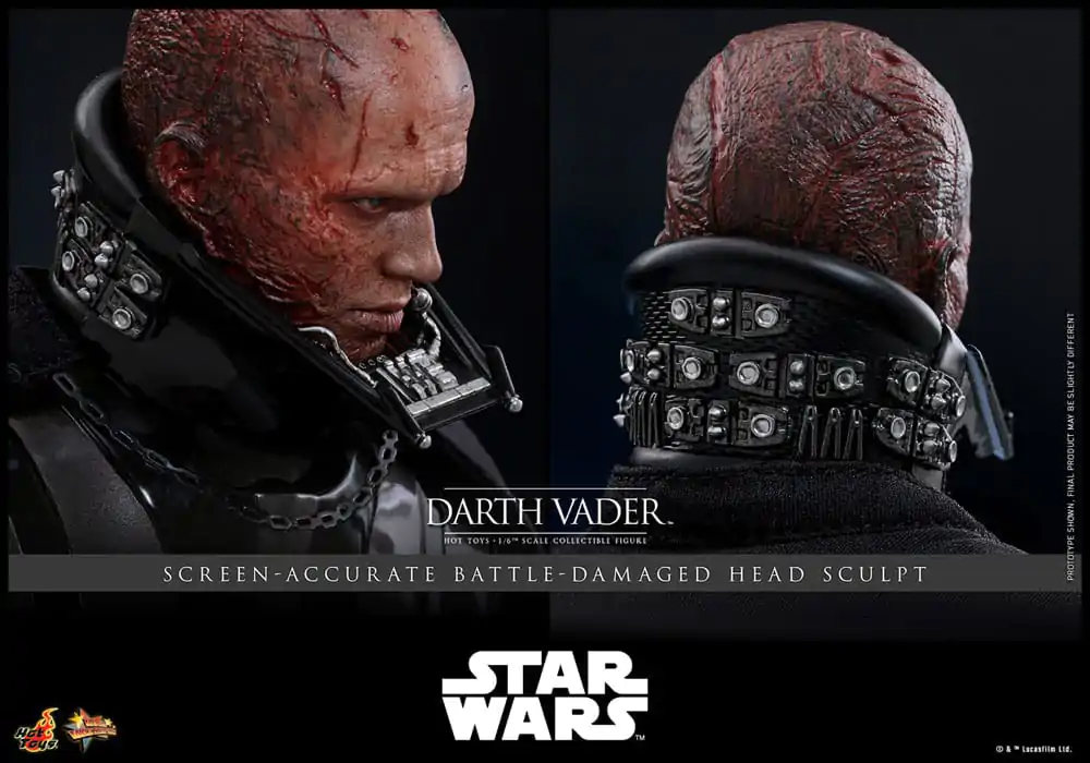 Star Wars: Episode III - Revenge of the Sith Movie Masterpiece 1/6 Darth Vader (Deluxe Version) akciófigura 35 cm termékfotó