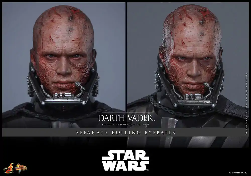 Star Wars: Episode III - Revenge of the Sith Movie Masterpiece 1/6 Darth Vader (Deluxe Version) akciófigura 35 cm termékfotó
