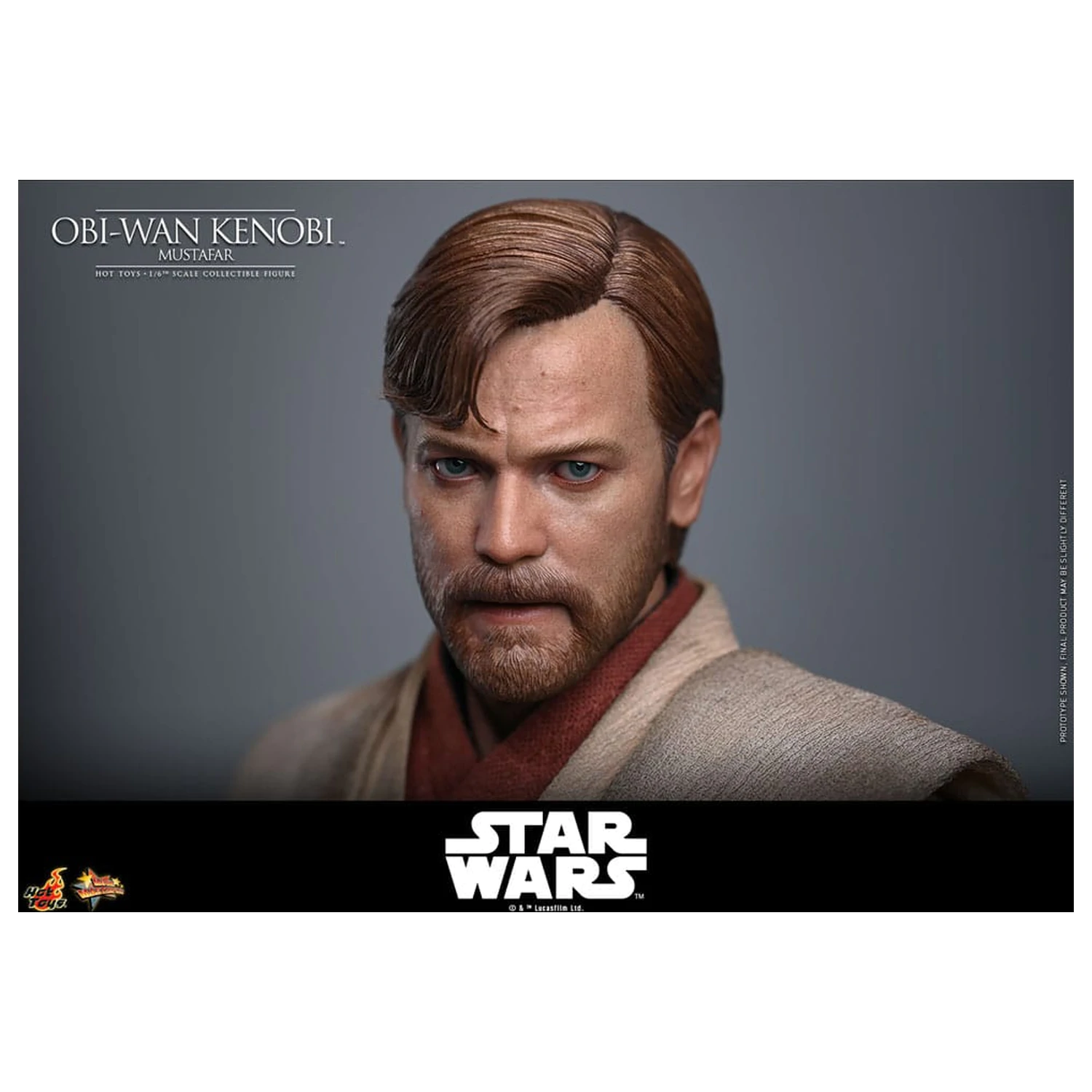Star Wars: Episode III - Revenge of the Sith Movie Masterpiece 1/6 Obi-Wan Kenobi (Mustafar) akciófigura 31 cm termékfotó