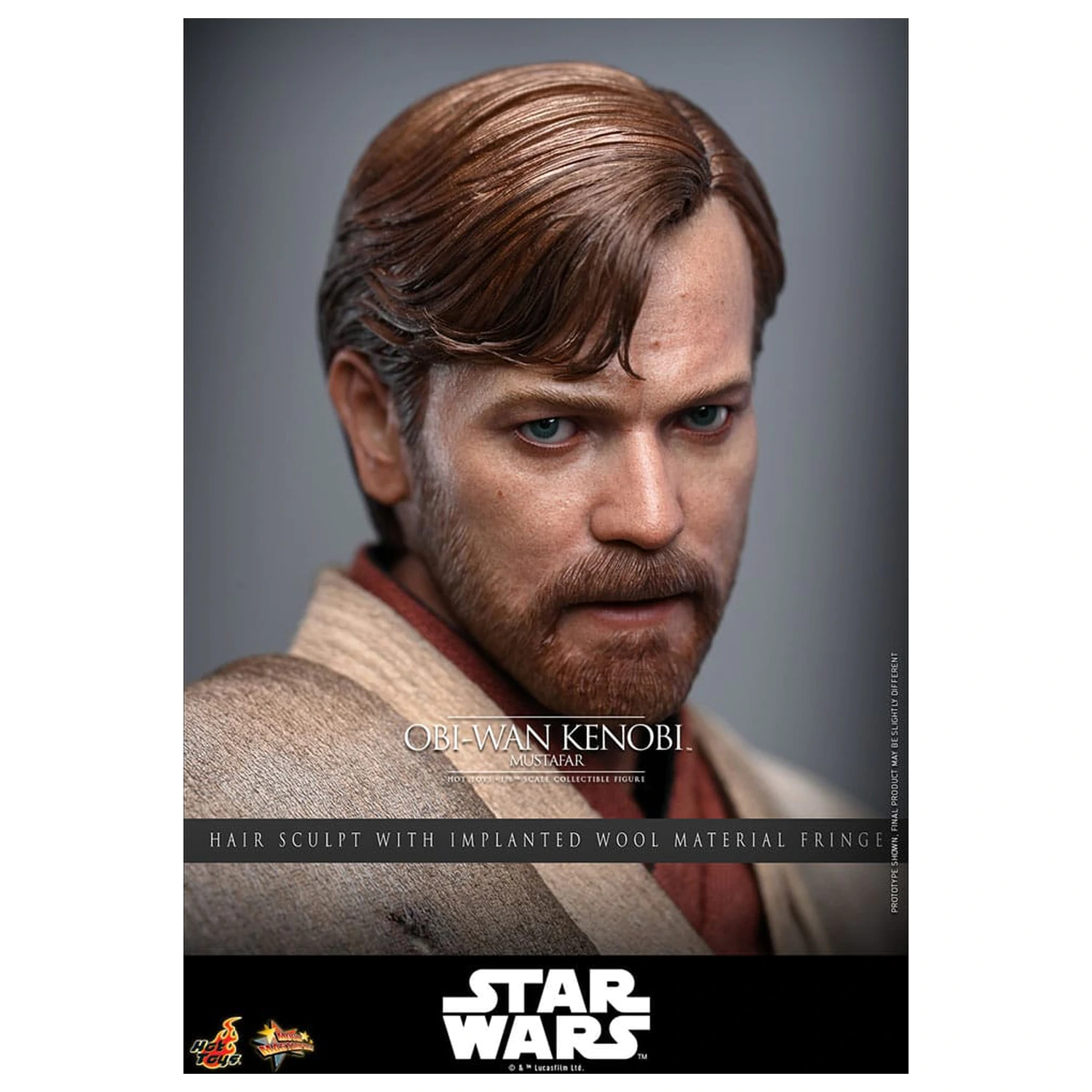 Star Wars: Episode III - Revenge of the Sith Movie Masterpiece 1/6 Obi-Wan Kenobi (Mustafar) akciófigura 31 cm termékfotó