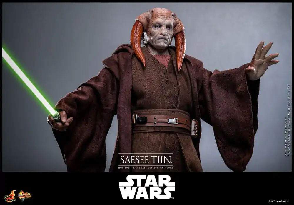 Star Wars: Episode III - Revenge of the Sith Movie Masterpiece 1/6 Saesee Tiin akciófigura 31 cm termékfotó