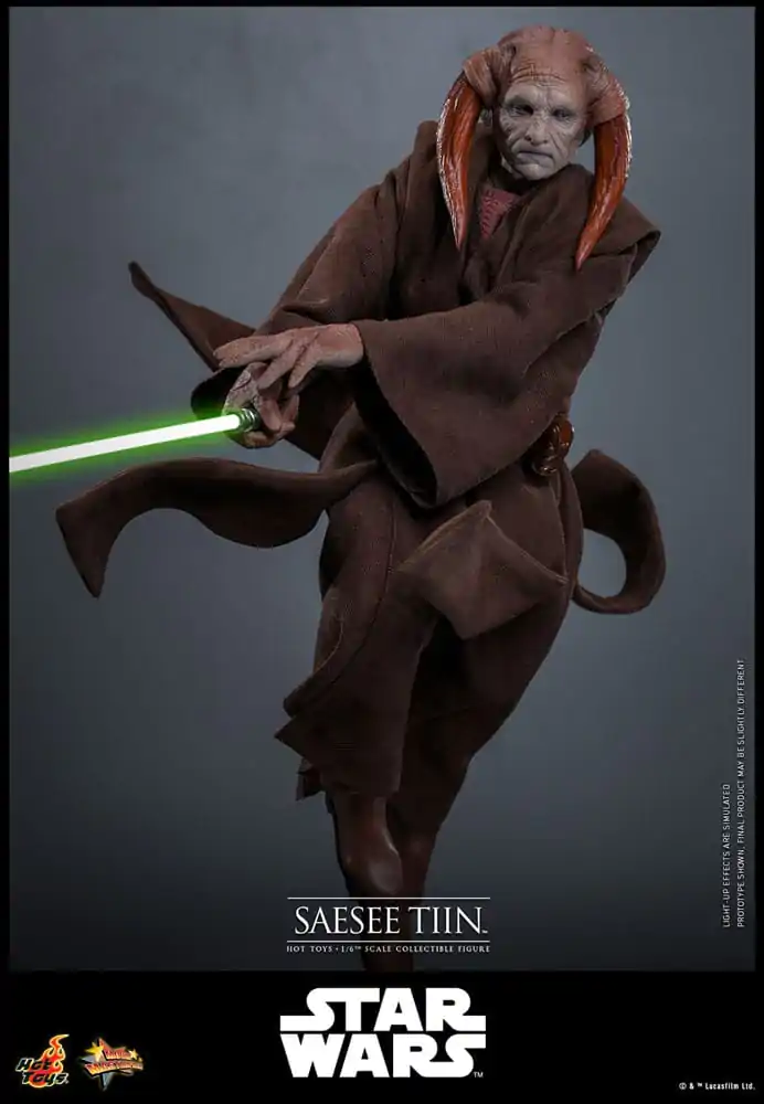 Star Wars: Episode III - Revenge of the Sith Movie Masterpiece 1/6 Saesee Tiin akciófigura 31 cm termékfotó