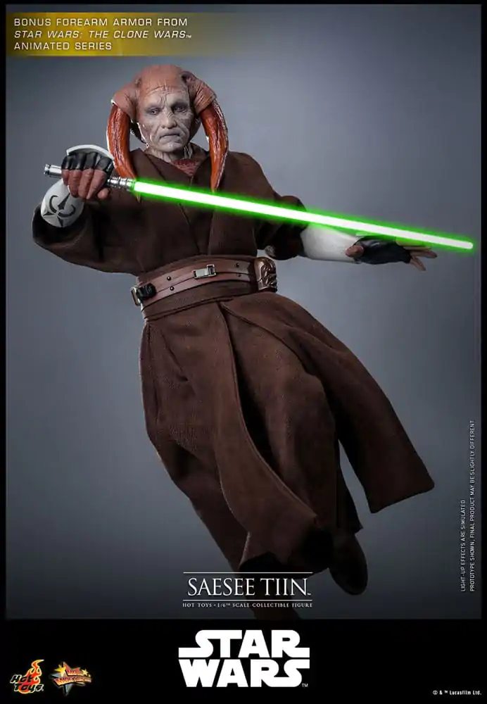 Star Wars: Episode III - Revenge of the Sith Movie Masterpiece 1/6 Saesee Tiin akciófigura 31 cm termékfotó