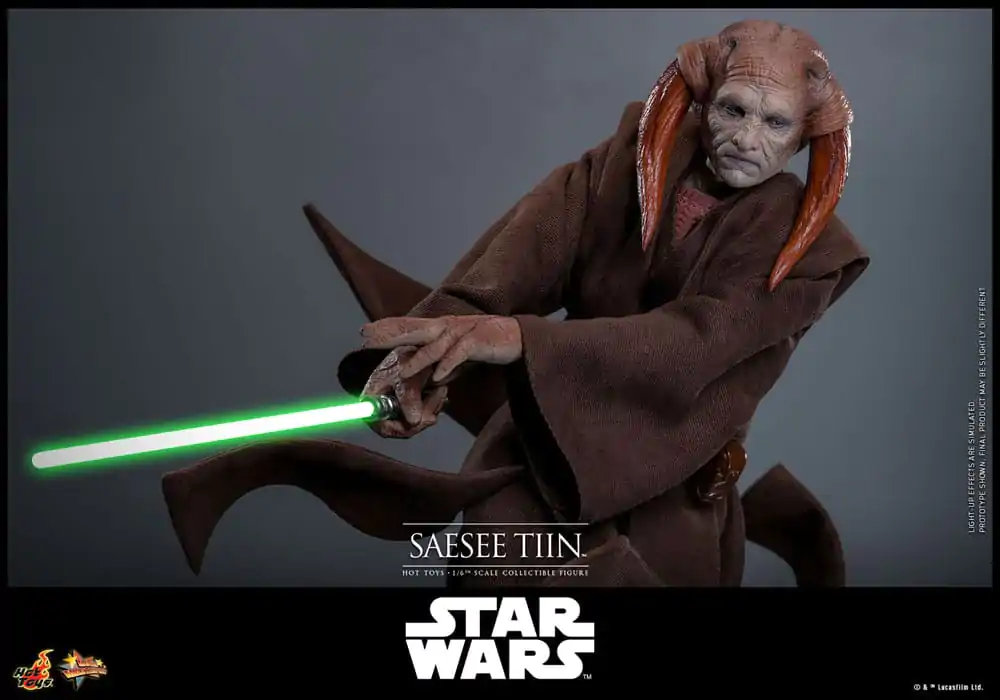Star Wars: Episode III - Revenge of the Sith Movie Masterpiece 1/6 Saesee Tiin akciófigura 31 cm termékfotó
