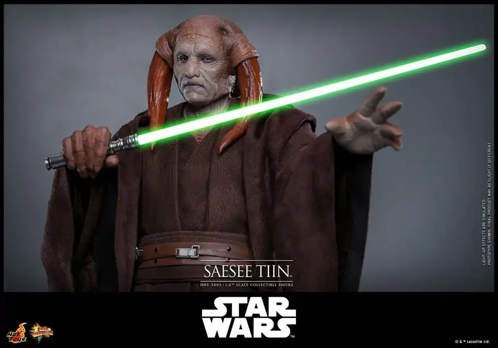 Star Wars: Episode III - Revenge of the Sith Movie Masterpiece 1/6 Saesee Tiin akciófigura 31 cm termékfotó