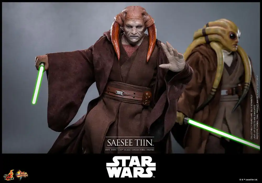 Star Wars: Episode III - Revenge of the Sith Movie Masterpiece 1/6 Saesee Tiin akciófigura 31 cm termékfotó