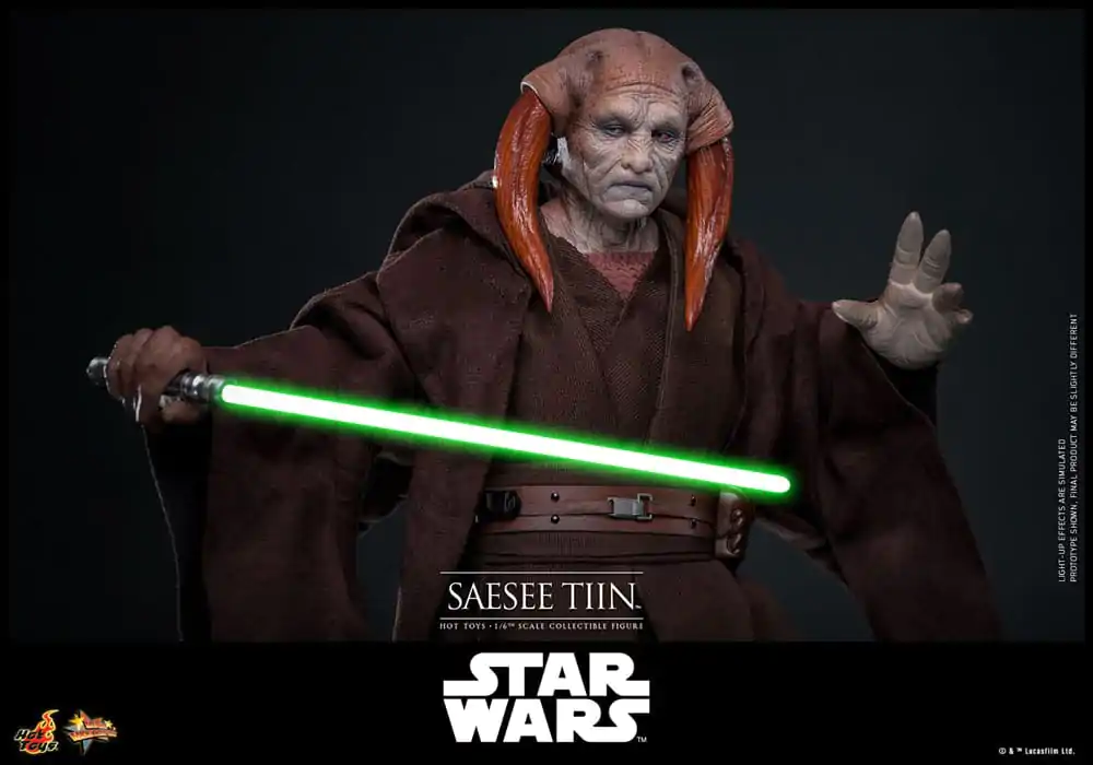 Star Wars: Episode III - Revenge of the Sith Movie Masterpiece 1/6 Saesee Tiin akciófigura 31 cm termékfotó