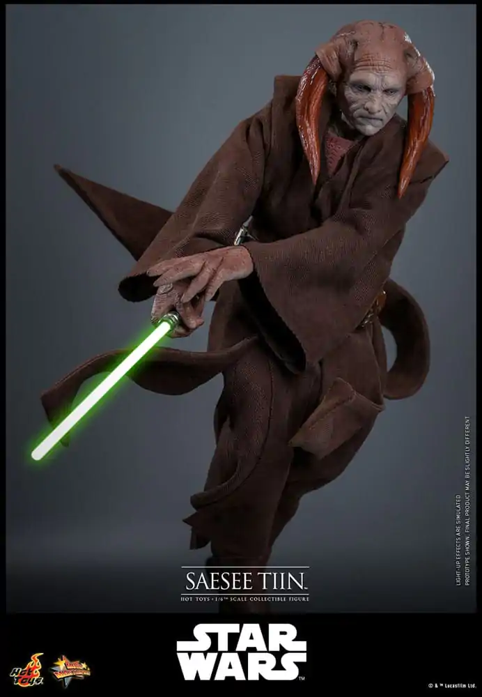Star Wars: Episode III - Revenge of the Sith Movie Masterpiece 1/6 Saesee Tiin akciófigura 31 cm termékfotó