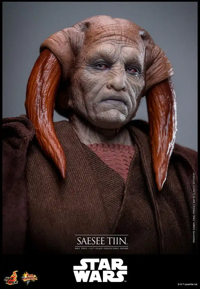 Star Wars: Episode III - Revenge of the Sith Movie Masterpiece 1/6 Saesee Tiin akciófigura 31 cm termékfotó