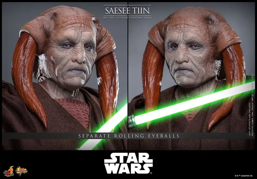 Star Wars: Episode III - Revenge of the Sith Movie Masterpiece 1/6 Saesee Tiin akciófigura 31 cm termékfotó