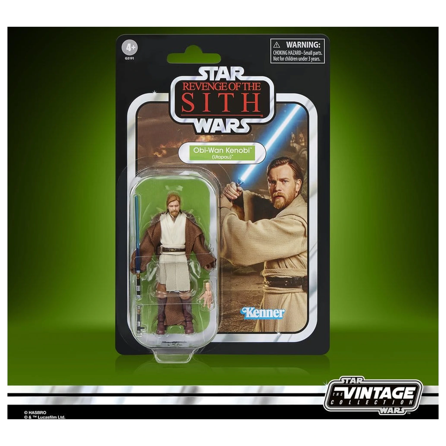 Star Wars Episode III Vintage Collection Obi-Wan Kenobi & Airborne Clone Trooper 2 db-os akciófigura csomag 10 cm termékfotó